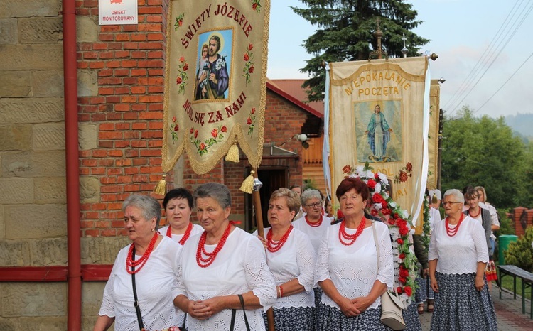 Nabożeństwo ku czci św. Rity w Rycerce Górnej