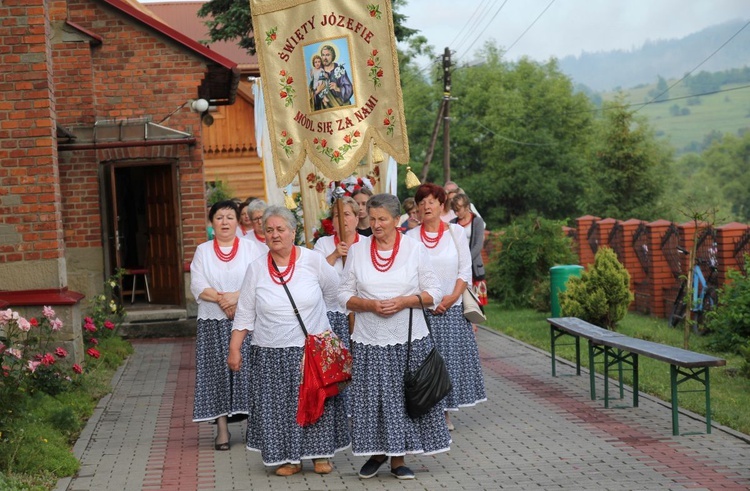 Nabożeństwo ku czci św. Rity w Rycerce Górnej