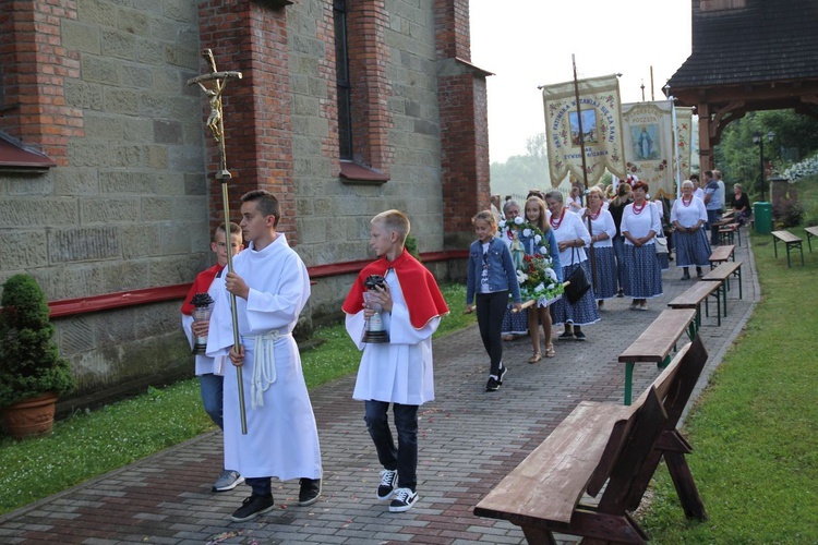 Nabożeństwo ku czci św. Rity w Rycerce Górnej