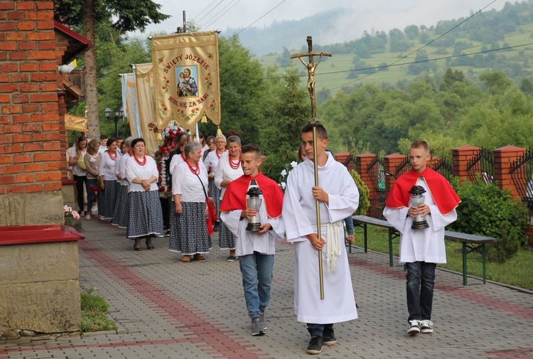 Nabożeństwo ku czci św. Rity w Rycerce Górnej