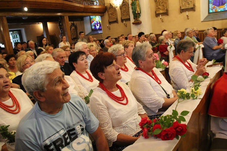 Nabożeństwo ku czci św. Rity w Rycerce Górnej