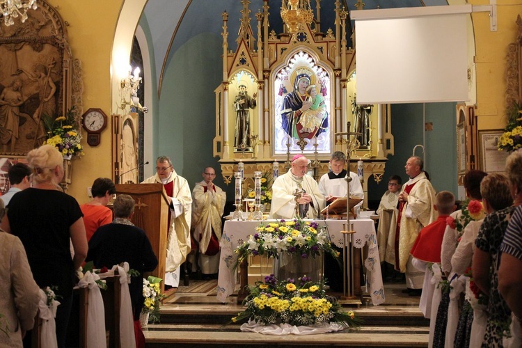 Nabożeństwo ku czci św. Rity w Rycerce Górnej