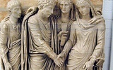 Małżonkowie - rzeźba z czasów starożytnego Rzymu