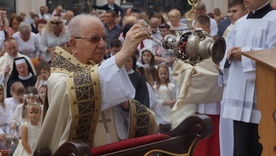 Abp Stanisław Budzik przewodniczył uroczystościom Bożego Ciała we Lwowie