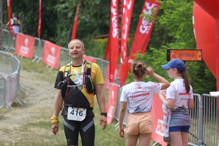 Uczestnicy I Biegu Frassatiego na finiszu w Międzybrodziu Bialskim - 2019 - cz. 2