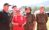 Uczestnicy I Biegu Frassatiego na finiszu w Międzybrodziu Bialskim - 2019 - cz. 1