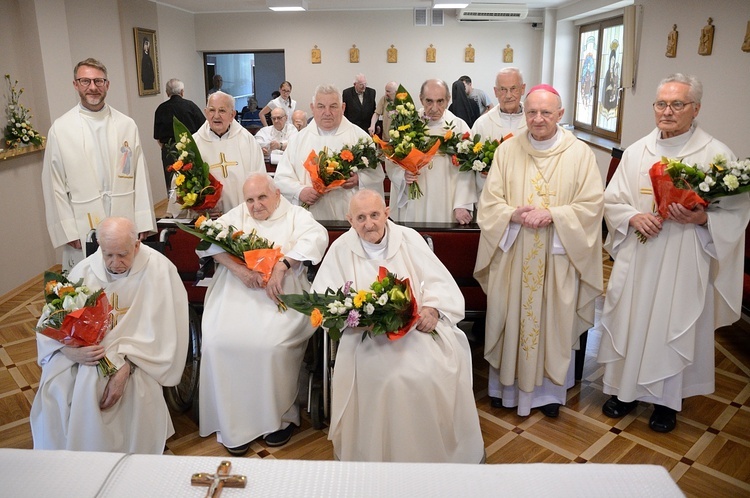 Jubileusze kapłańskie w Domu Księży Emerytów