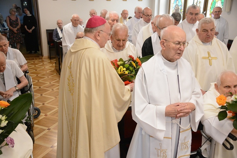Jubileusze kapłańskie w Domu Księży Emerytów