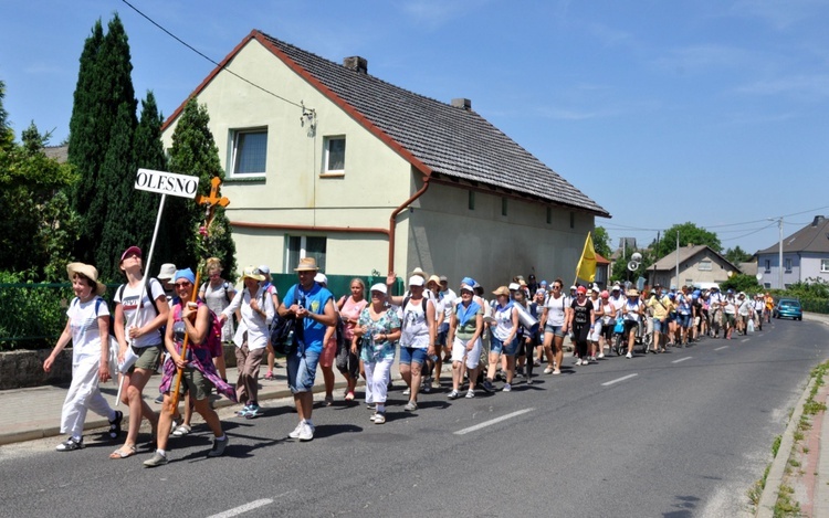 Z Olesna na Górę Świętej Anny