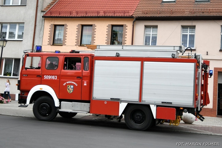 Pożar kościoła w Miliczu?