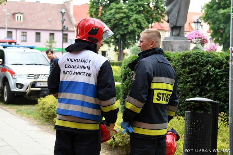 Pożar kościoła w Miliczu?