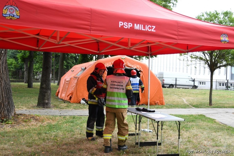 Pożar kościoła w Miliczu?