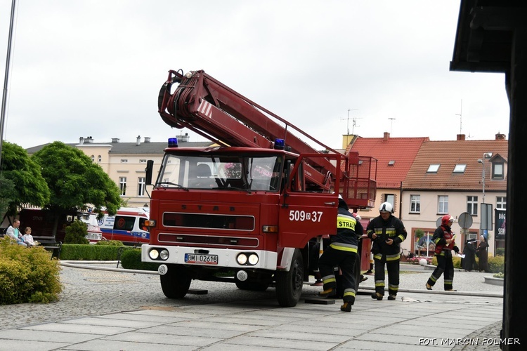 Pożar kościoła w Miliczu?