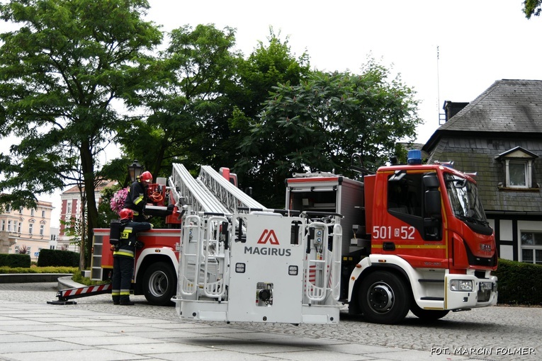 Pożar kościoła w Miliczu?