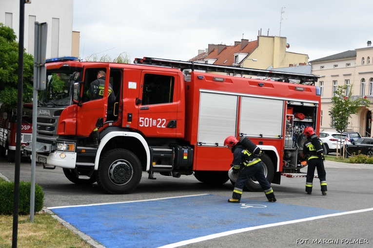 Pożar kościoła w Miliczu?