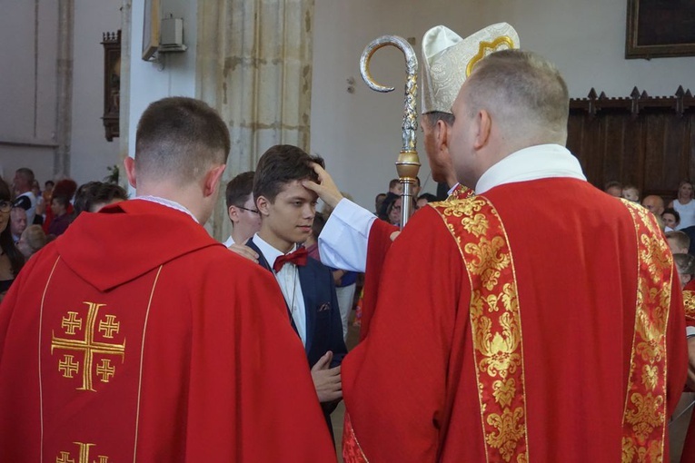 Trzy uroczystości w bazylice w Strzegomiu