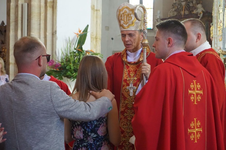 Trzy uroczystości w bazylice w Strzegomiu