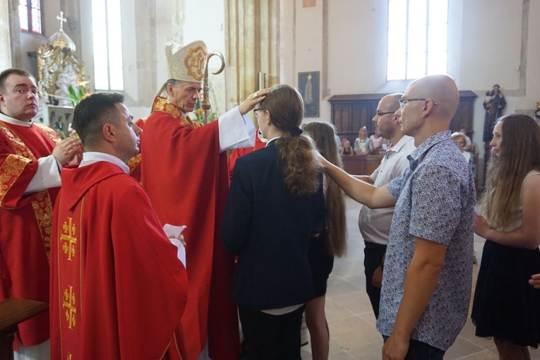 Trzy uroczystości w bazylice w Strzegomiu