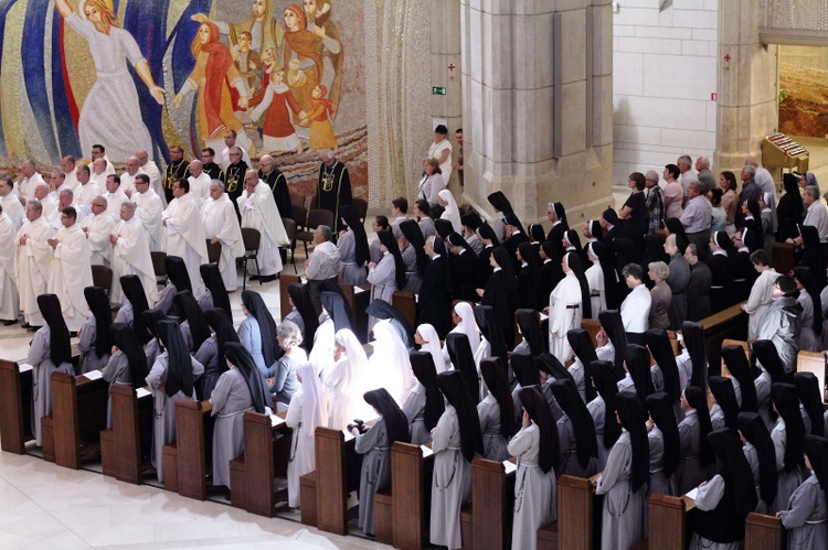 Jubileusz 125-lecia sercanek. Msza św. w santuarium św. Jana Pawła II