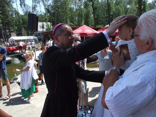 Msza św. na zalewie rybnickim