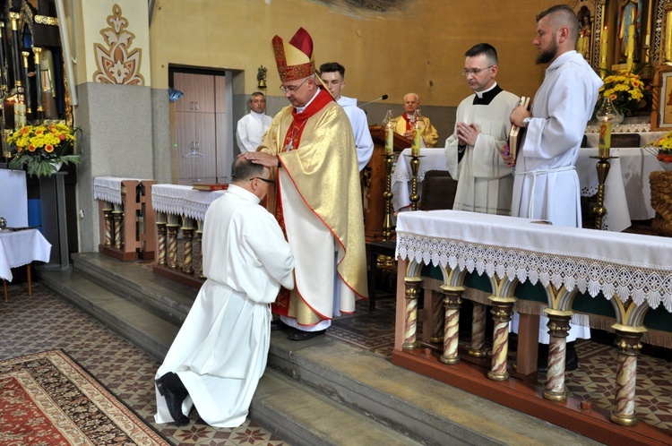 Święcenia diakona stałego w Roszowickim Lesie