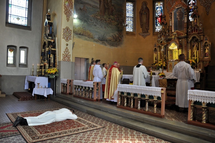 Święcenia diakona stałego w Roszowickim Lesie