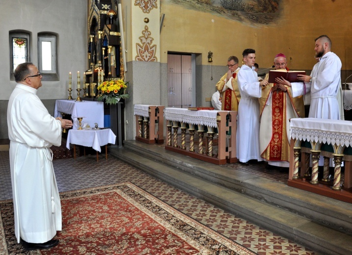 Święcenia diakona stałego w Roszowickim Lesie