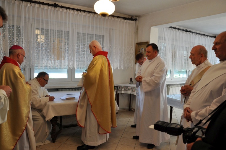 Święcenia diakona stałego w Roszowickim Lesie