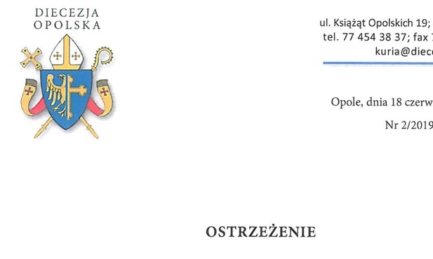 Rzecznik opolskiej kurii o suspendowanym księdzu
