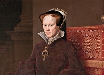 Maria I Tudor, córka króla Henryka VIII i jego pierwszej żony Katarzyny Aragońskiej, panowała w Anglii w latach 1553–1558.