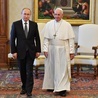 Władimir Putin z wizytą u papieża Franciszka