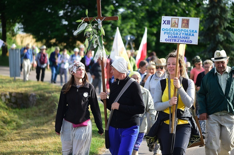 XIII Piesza Pielgrzymka Łomianki - Gietrzwałd