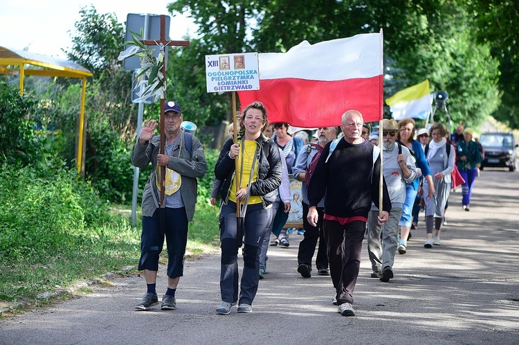 XIII Piesza Pielgrzymka Łomianki - Gietrzwałd