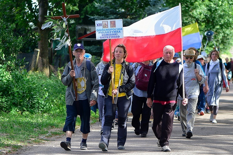 XIII Piesza Pielgrzymka Łomianki - Gietrzwałd