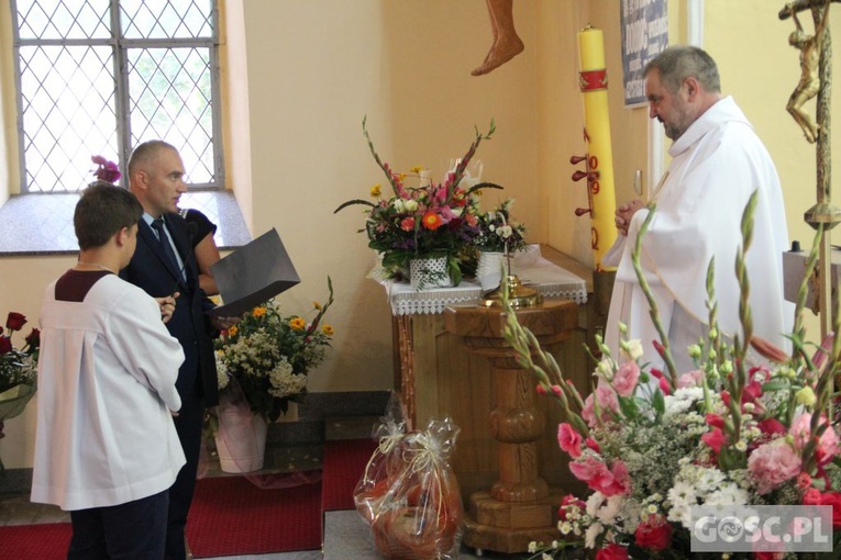 Jubileusz kapłański i pożegnanie proboszcza w Pławiu