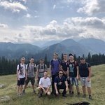 Seminaryjny wakacyjny obóz wędrowny w Tatrach