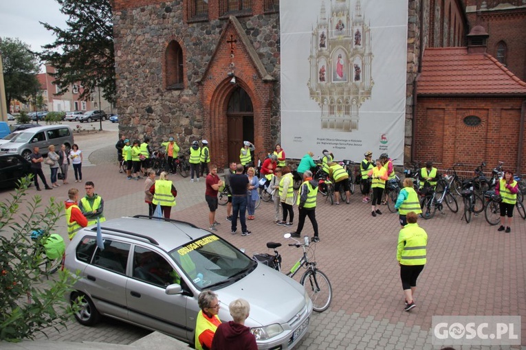 XV. Pielgrzymka Rowerowa z Rzepina na Jasną Górę.