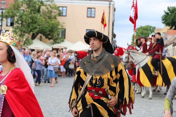 Wjazd królowej Jadwigi do Sandomierza 