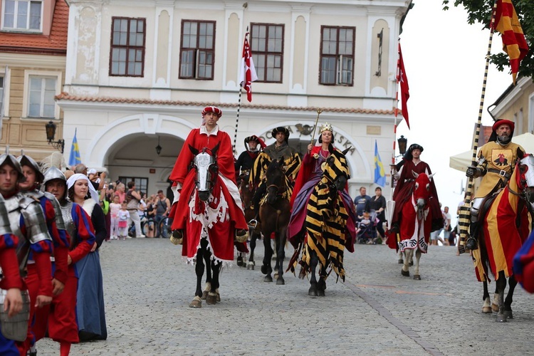 Wjazd królowej Jadwigi do Sandomierza 