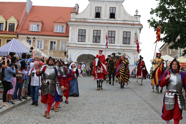 Wjazd królowej Jadwigi do Sandomierza 