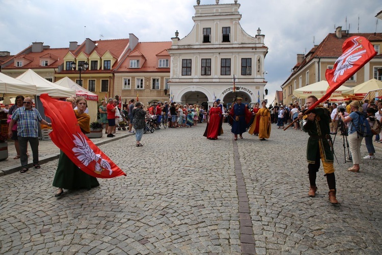 Wjazd królowej Jadwigi do Sandomierza 