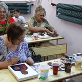 Pierwszy kurs pisania ikon w Żywcu-Moszczanicy