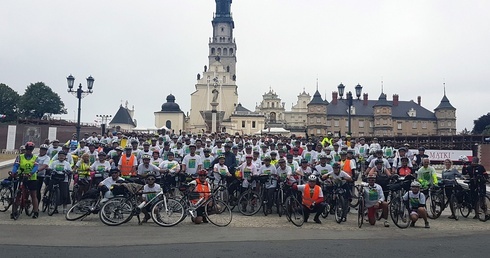 10. Diecezjalna Pielgrzymka Rowerowa dotarła na Jasną Górę