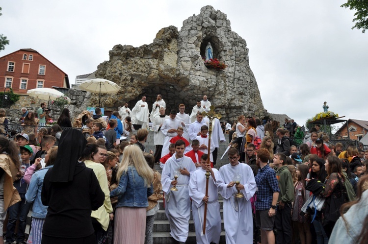 Pielgrzymka Dzieci na Górę Świętej Anny