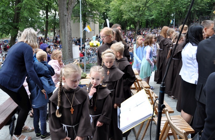 Pielgrzymka Dzieci na Górę Świętej Anny