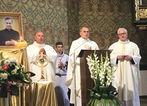 Ksiądz Stefan Moszoro-Dąbrowski mówił o twórcy Dzieła w nawiązaniu do pobożności eucharystycznej.