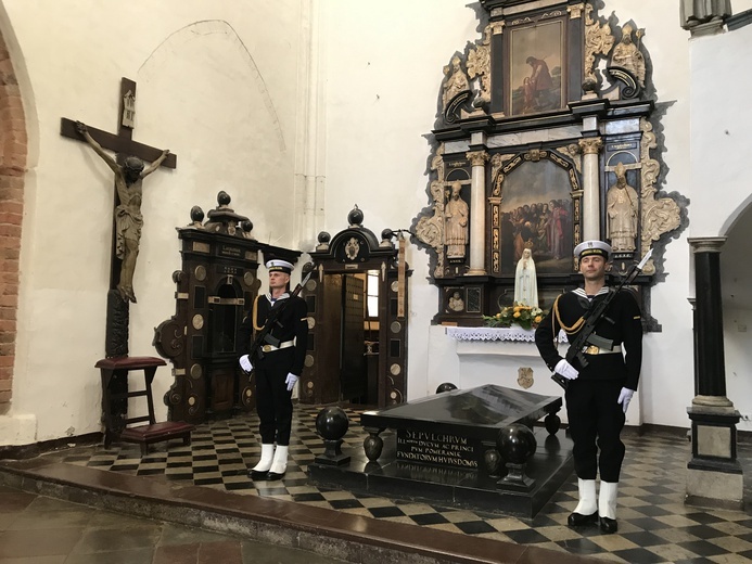 Msza św. w intencji poległych żołnierzy "Gryfa Pomorskiego"