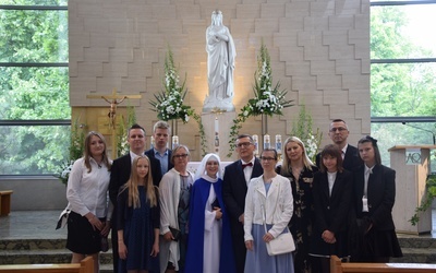 W uroczystości s. Marii Angeliki uczestniczyli jej najbliżsi.