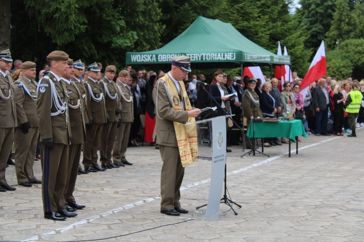 Święto terytorialsów w Ciechanowie