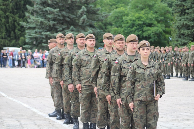 Święto terytorialsów w Ciechanowie